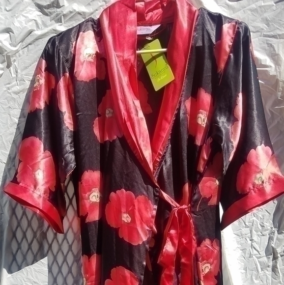 Sukanya Nightwear Floral Duster Robe - Picture 1 of 8